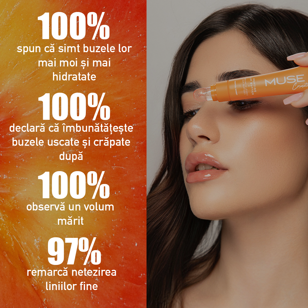 Unt de buze peptidic - Tropical Sorbet