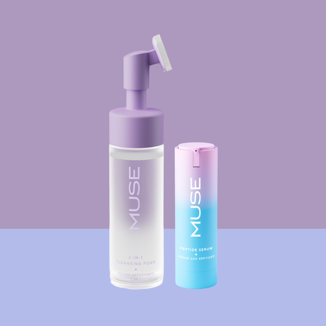 2-in-1 Cleansing Foam + Peptide Serum