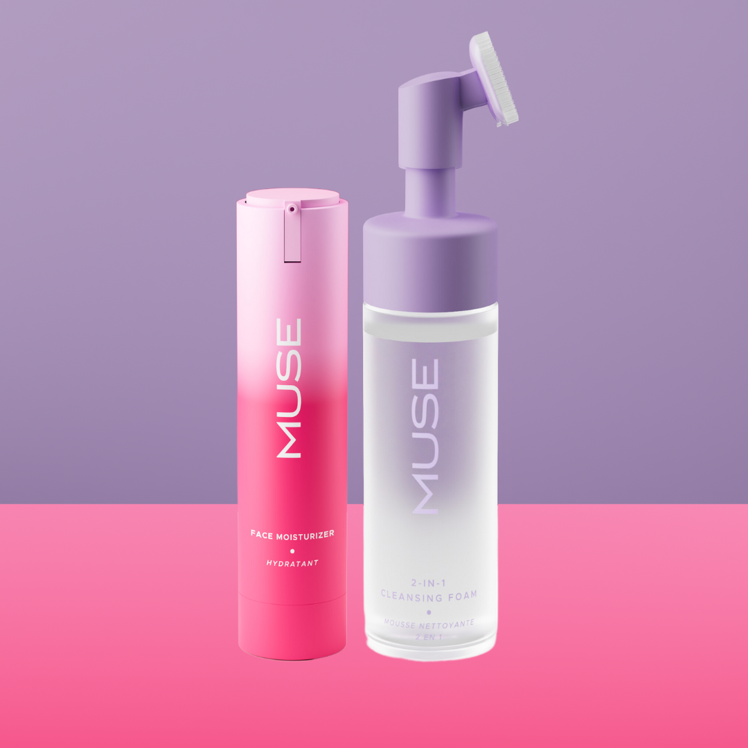 2-in-1 Cleansing Foam + Face Moisturizer